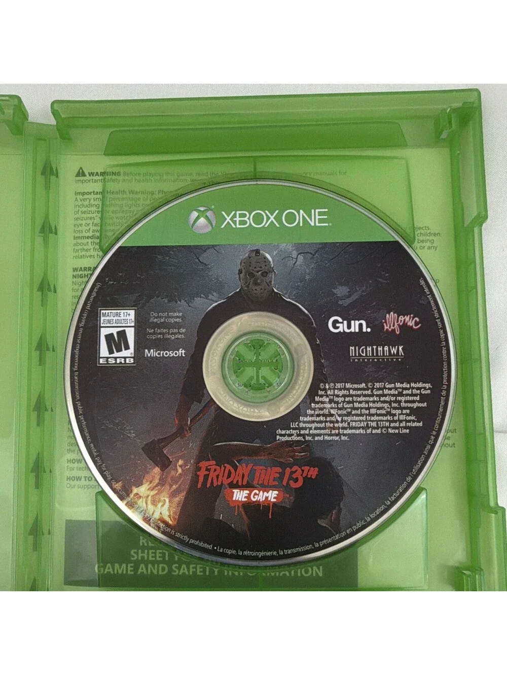 Gun Media Friday the 13th: The Game Xbox One Online Survival Horror M 2017
